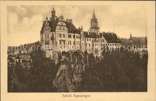 Sigmaringen Schloss Kat. Sigmaringen