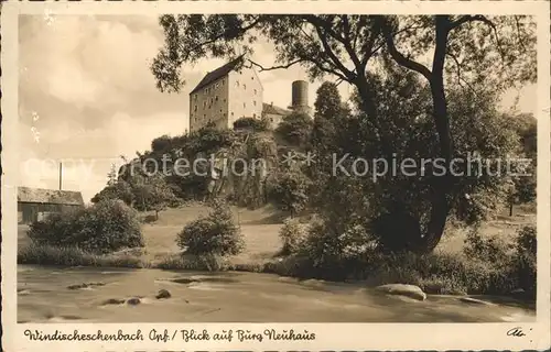 Windischeschenbach Blick Burg Neuhaus Kat. Windischeschenbach