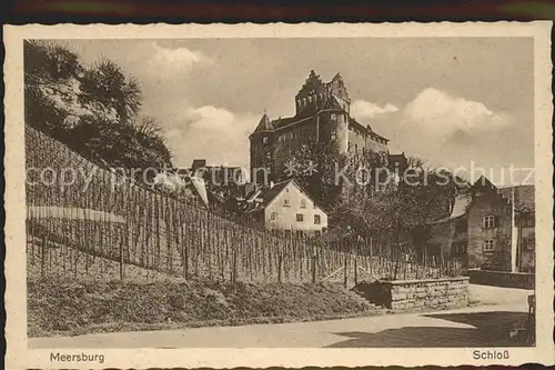 Meersburg Bodensee Schloss Kat. Meersburg