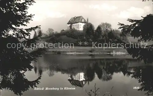 Moosburg Kaernten Schloss  Kat. Moosburg