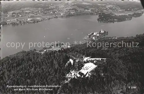 Maria Woerth Woerthersee Pyramidenkogel Aussichtsturm-Restauration  / Maria Woerth /Klagenfurt-Villach