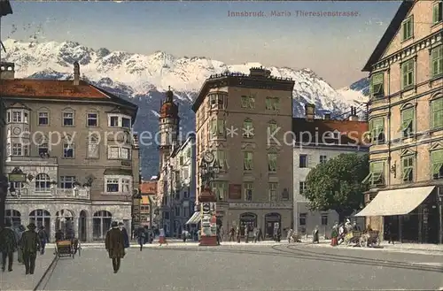 Innsbruck Maria Theresienstrasse  Kat. Innsbruck