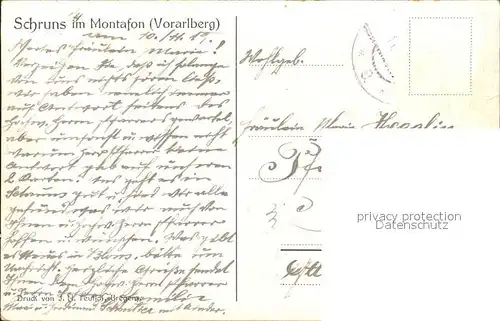 Schruns Vorarlberg Montafon  Kat. Schruns