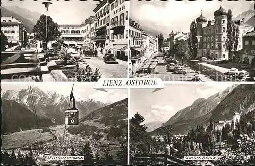 Lienz Tirol Zettersfeld Seilbahn Schloss Bruck Kat. Lienz