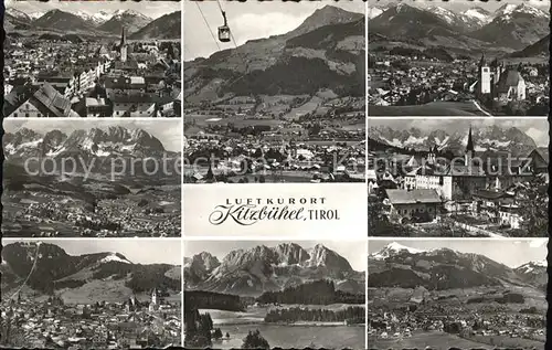 Kitzbuehel Tirol Seilbahn  Kat. Kitzbuehel