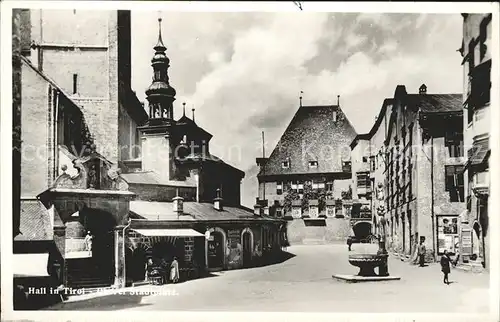 Hall Tirol Oberer Stadtplatz Kat. Hall in Tirol