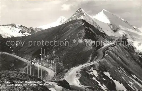 Grossglockner Hochalpenstrasse Fuschertoerl Kopf Umfahrung  Kat. Heiligenblut