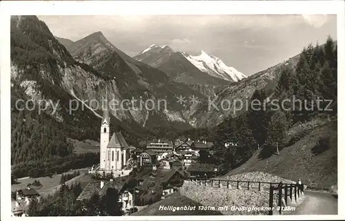 Heiligenblut Kaernten Grossglockner  Kat. Heiligenblut