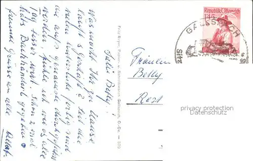 Gallspach Schloss Institut Zeileis  Kat. Gallspach