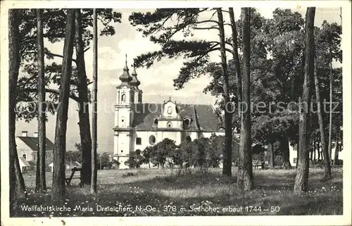 Maria Dreieichen Wallfahrtskirche Seehoehe  / Rosenburg-Mold /Waldviertel
