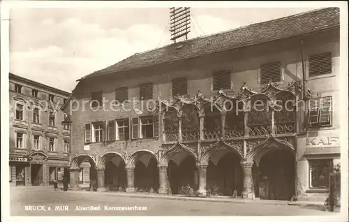 Bruck Mur Steiermark 
Altertuemliches Kornmesserhaus  Kat. Bruck an der Mur