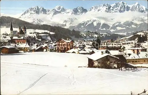 Kitzbuehel Tirol Kaisergebirge Schwarzsee  Kat. Kitzbuehel