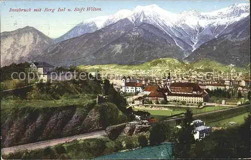 Innsbruck Berg Isel Stift Wilten  Kat. Innsbruck