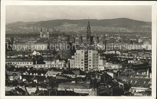 Wien Stefansturm Kat. Wien