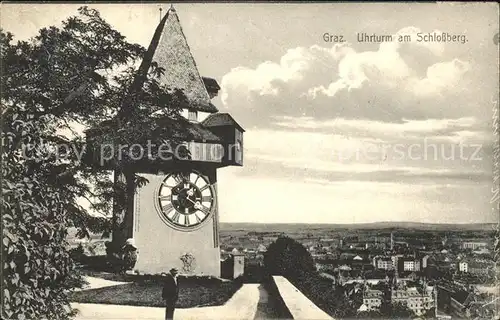 Graz Steiermark Uhrturm Schlossberg Kat. Graz