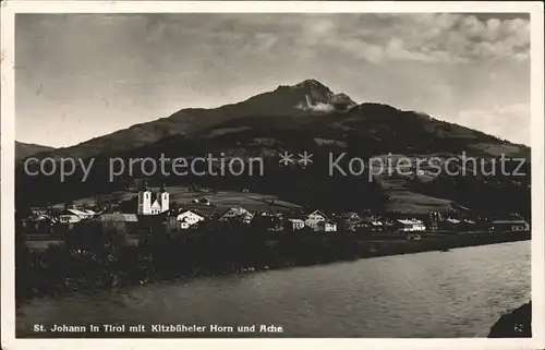 St Johann Tirol Kitzbueheler Horn Ache Kat. St. Johann in Tirol