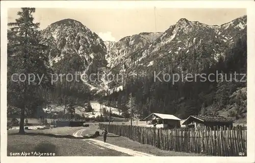 Achensee Gern Alpe Kat. Eben am Achensee