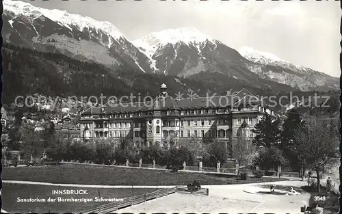 Innsbruck Sanatorium Barmherzigen Schwestern Kat. Innsbruck