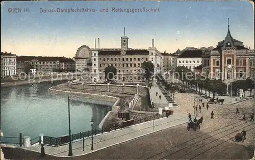 Wien Donau Dampfschiffahrts  Rettungsgesellschaft Kat. Wien