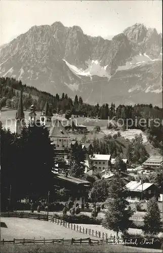 Kitzbuehel Tirol Ortsansicht Kat. Kitzbuehel