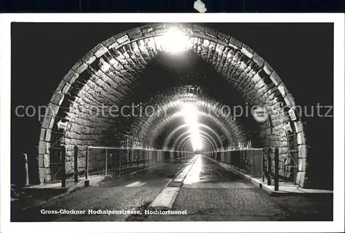 Grossglockner Hochalpenstrasse Hochtortunnel Kat. Heiligenblut