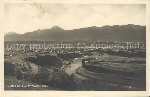 Villach Kaernten Mittagskogel Kat. Villach