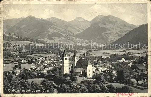 Kitzbuehel Tirol Ortsansicht Kat. Kitzbuehel
