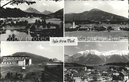 Igls Tirol Luftseilbahn Kirche Teilansicht See Kat. Innsbruck