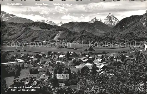 Anif Hoh. Goell Gruensee Tauern Schoenfeld Sp.  Kat. Anif