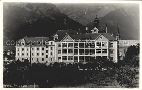 Hall Tirol Krankenhaus  Kat. Hall in Tirol