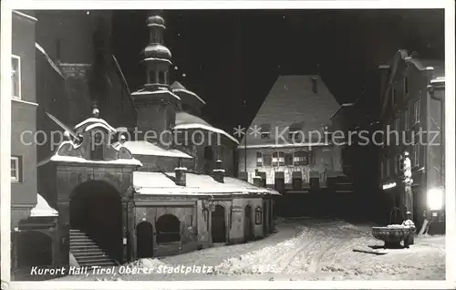 Hall Tirol Oberer Stadtplatz Kat. Hall in Tirol