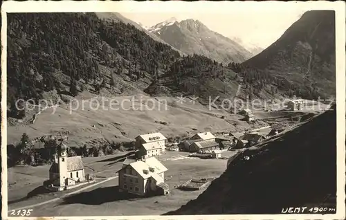 Vent Tirol Ortsansicht Kat. Soelden