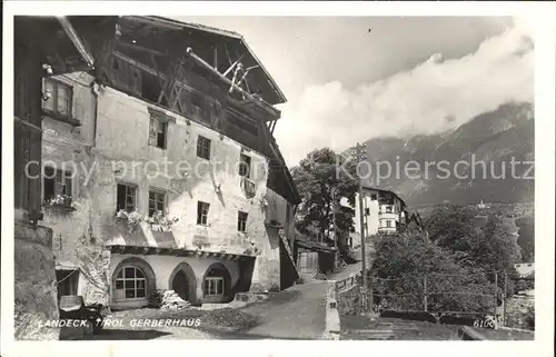 Landeck Tirol Gerberhaus Kat. Landeck