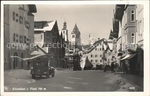 Kitzbuehel Tirol Strassenansicht Kat. Kitzbuehel