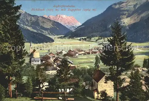 Bichlbach Ausserfernbahn Zugspitze Kat. Bichlbach