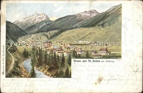 St Anton Arlberg  Kat. St. Anton am Arlberg