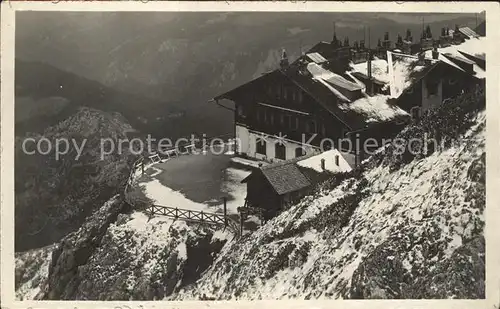 Hochschneeberg Hotel Eisenbahn  Kat. Puchberg am Schneeberg