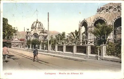 Cartagena Murcia Muelle de Alfonso XII Kat. Cartagena