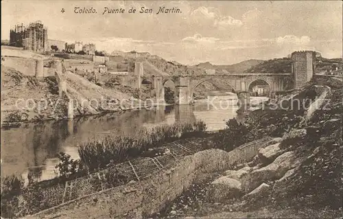 Toledo Castilla La Mancha Puente de San Martin Kat. Toledo