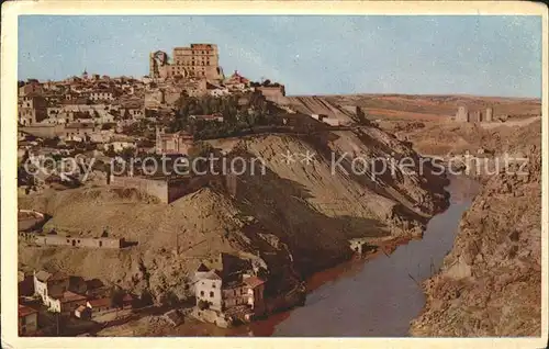 Toledo Castilla La Mancha El castillo paseo Kat. Toledo