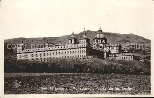 Madrid Spain El Escorial Monasterio Huerta de los Frailes Kat. Madrid