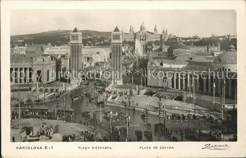 Barcelona Cataluna Plaza de Espana Kat. Barcelona