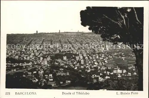 Barcelona Cataluna El Tibidabo Kat. Barcelona