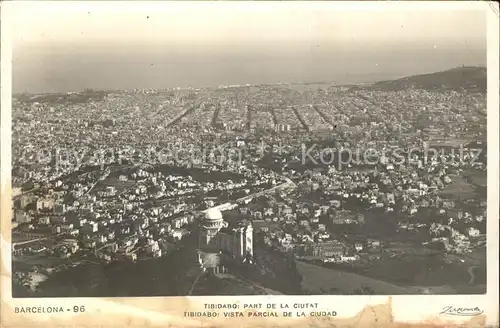 Barcelona Cataluna Tibidabo La Ciutat Kat. Barcelona