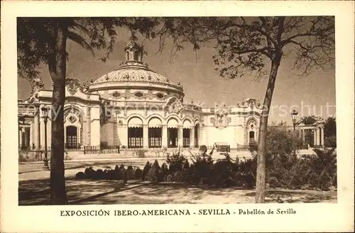 Sevilla Andalucia Pabellon de Sevilla  Exposicion Kat. Sevilla 