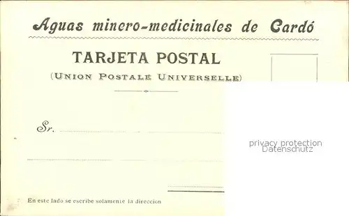 Tortosa Cardo` Aguas minero medicinaled Kat. Tortosa