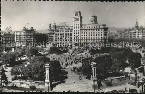 Barcelona Cataluna Plaza de Cataluna Kat. Barcelona