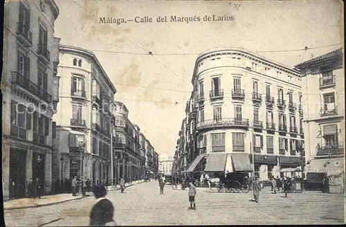 Malaga Andalucia Calle del Marques de Larios Kat. Malaga