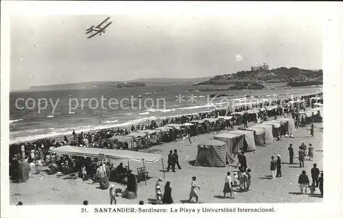 Santander Sardinero la Playa y Universidad Internacional Kat. Santander