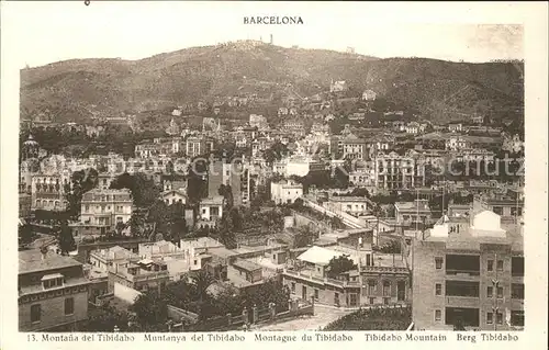 Barcelona Cataluna Montana del Tibidabo Kat. Barcelona